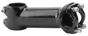 Вынос руля SM-M003 для безрезьбовой рул. колонки 1-1-8 х 105 мм х 25,4 мм, алюм. чёрн